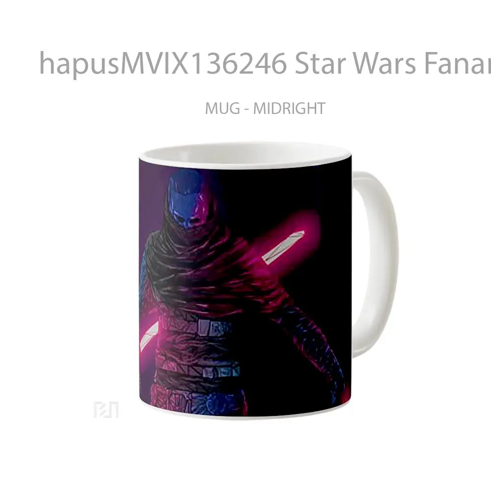 Mug Star Wars Fanart Illustration Gelas Star Wars - All-side / Desain