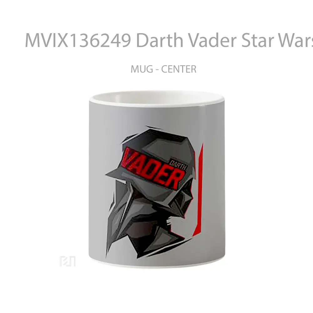 Mug Darth Vader Star Wars Illustration Gelas Star Wars