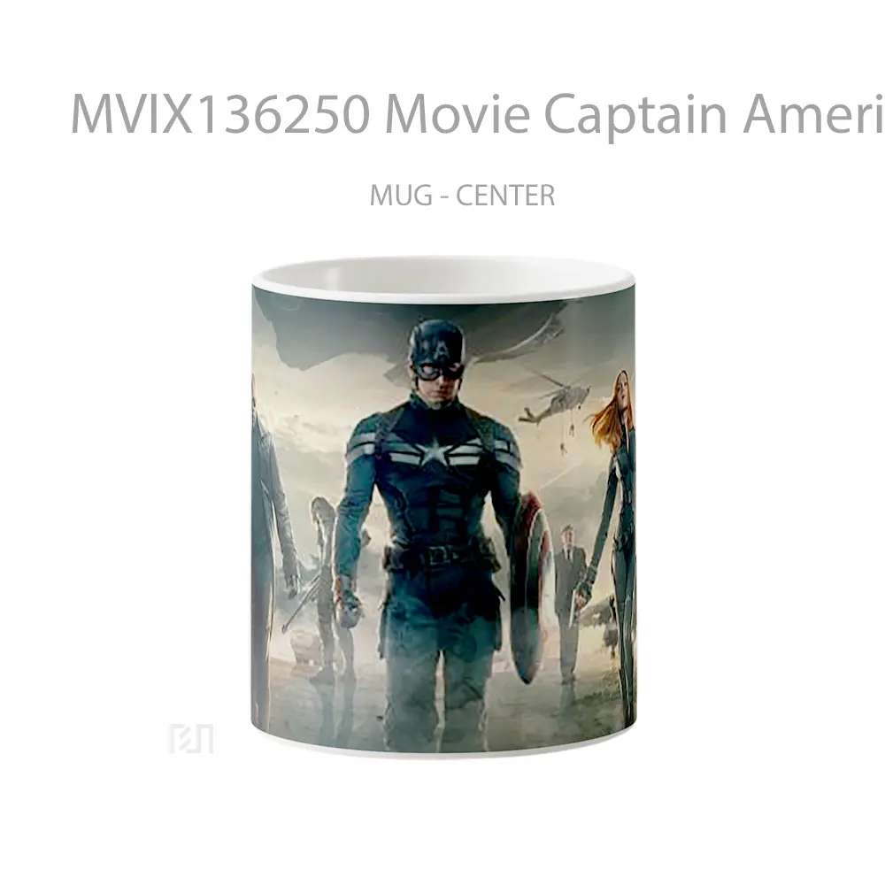 Mug Movie Captain America The Winter Soldier Gelas Superhero