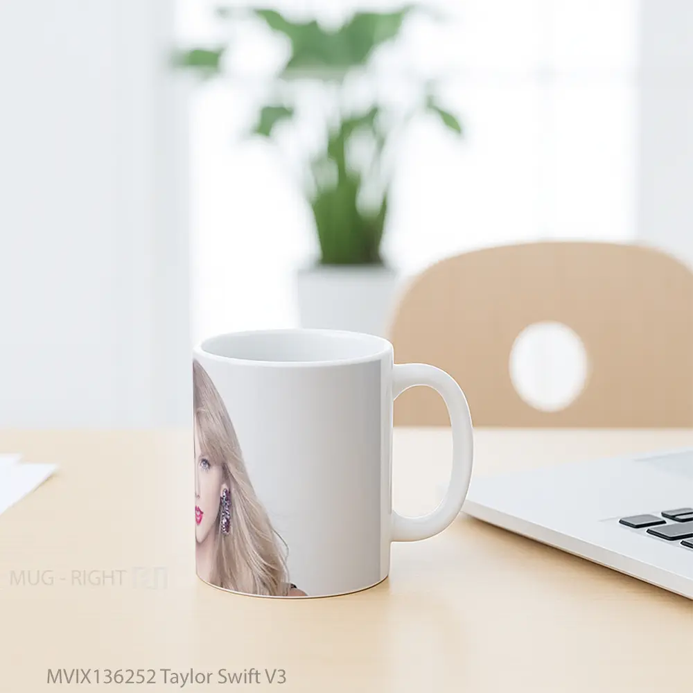 Mug Taylor Swift V3 Gelas Selebriti - All-side / Desain