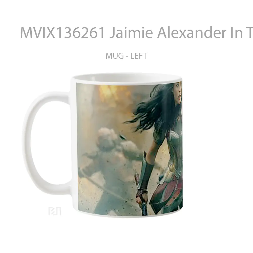 Mug Jaimie Alexander In Thor 2 Gelas Superhero - All-side / Desain