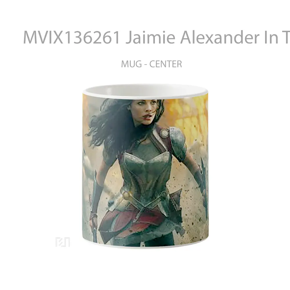 Mug Jaimie Alexander In Thor 2 Gelas Superhero