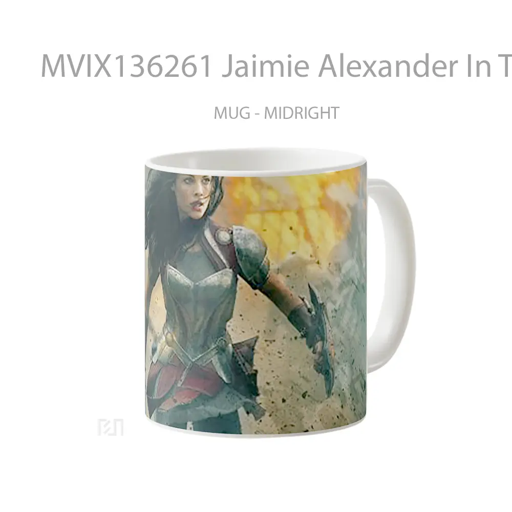 Mug Jaimie Alexander In Thor 2 Gelas Superhero - All-side / Desain
