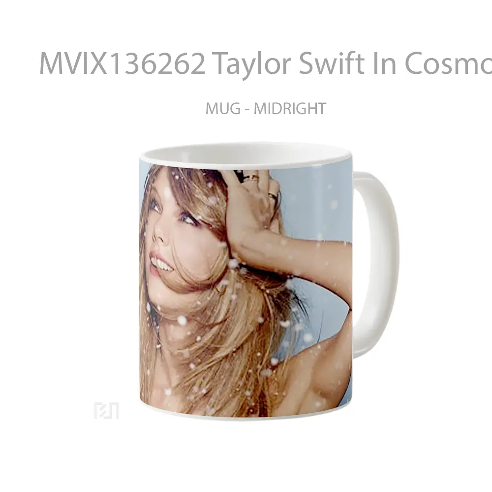 Mug Taylor Swift In Cosmopolitan Uk Gelas Selebriti - All-side / Desain