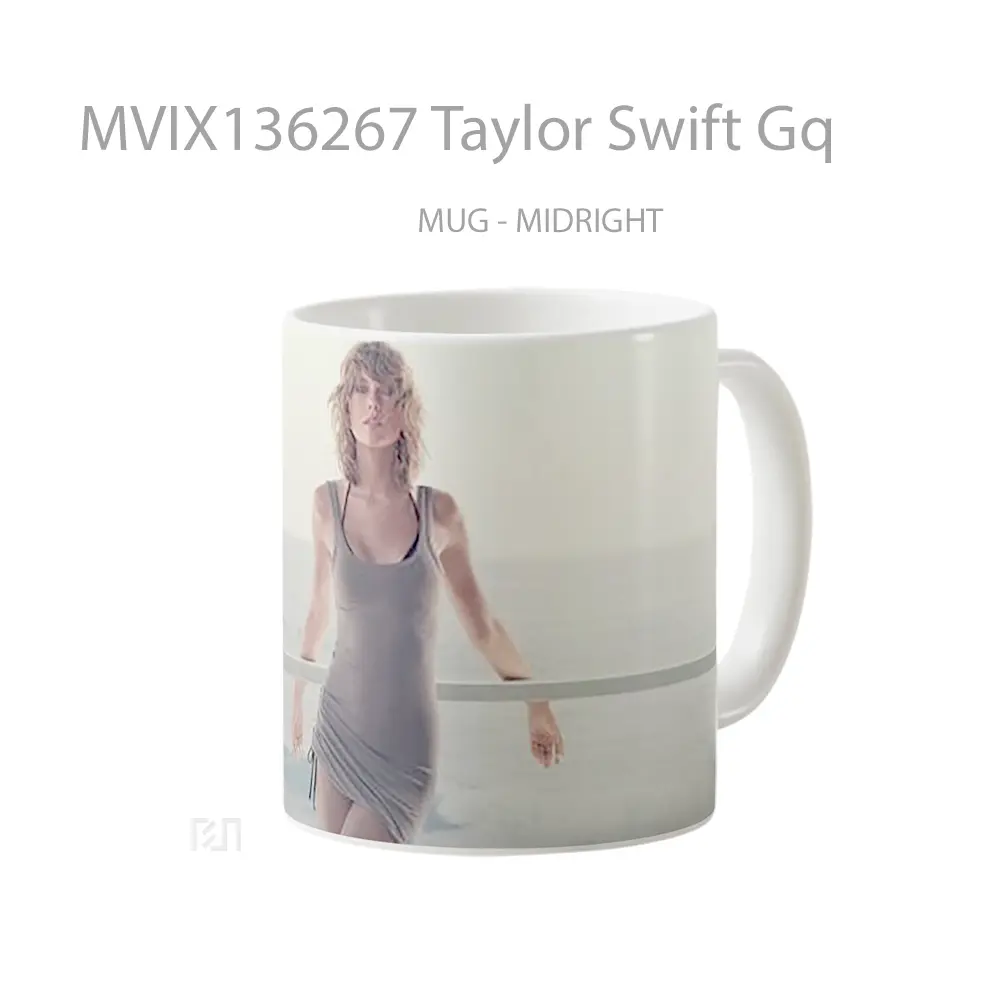 Mug Taylor Swift Gq Gelas Selebriti - All-side / Desain