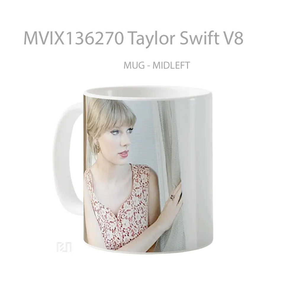 Mug Taylor Swift V8 Gelas Selebriti - All-side / Desain