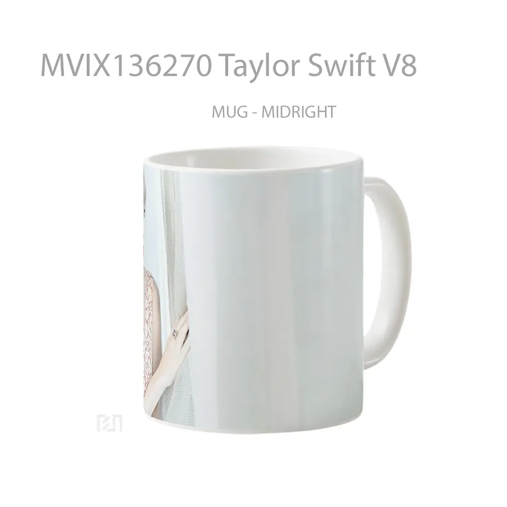 Mug Taylor Swift V8 Gelas Selebriti - All-side / Desain