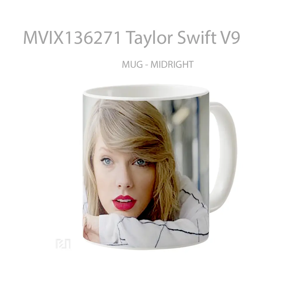 Mug Taylor Swift V9 Gelas Selebriti - All-side / Desain