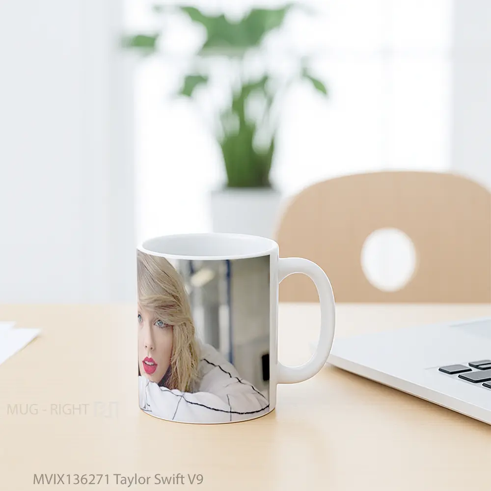 Mug Taylor Swift V9 Gelas Selebriti - All-side / Desain
