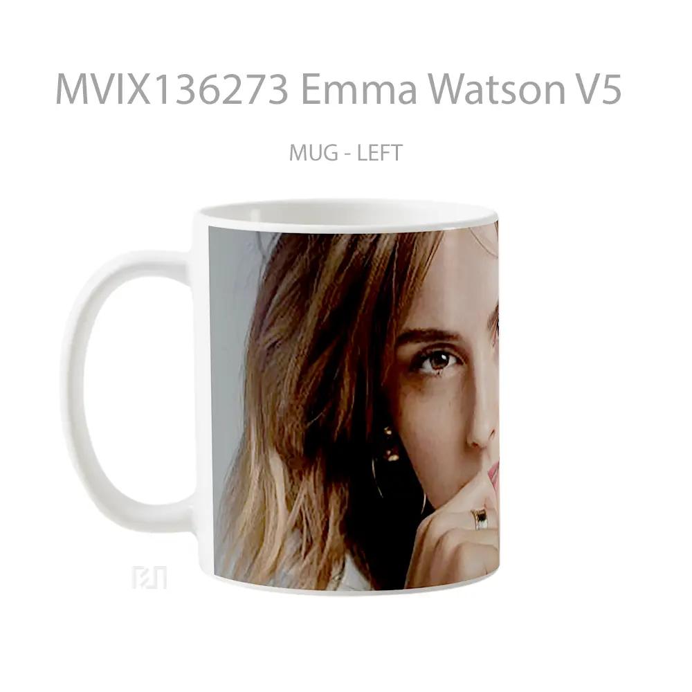 Mug Emma Watson V5 Gelas Selebriti - All-side / Desain