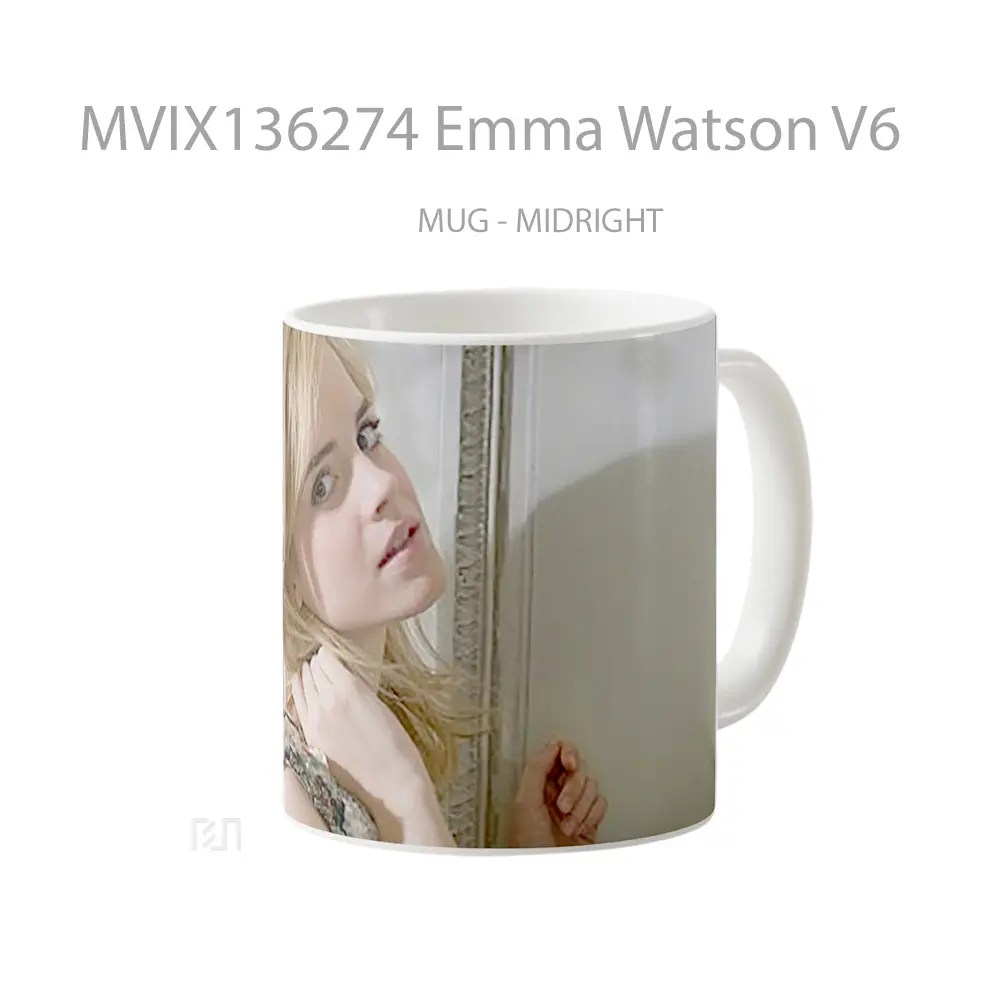 Mug Emma Watson V6 Gelas Selebriti - All-side / Desain