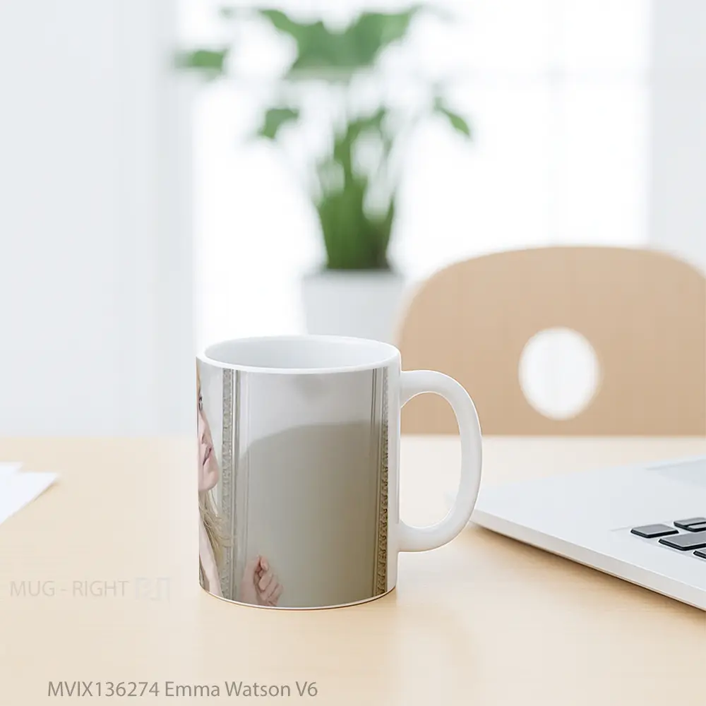 Mug Emma Watson V6 Gelas Selebriti - All-side / Desain