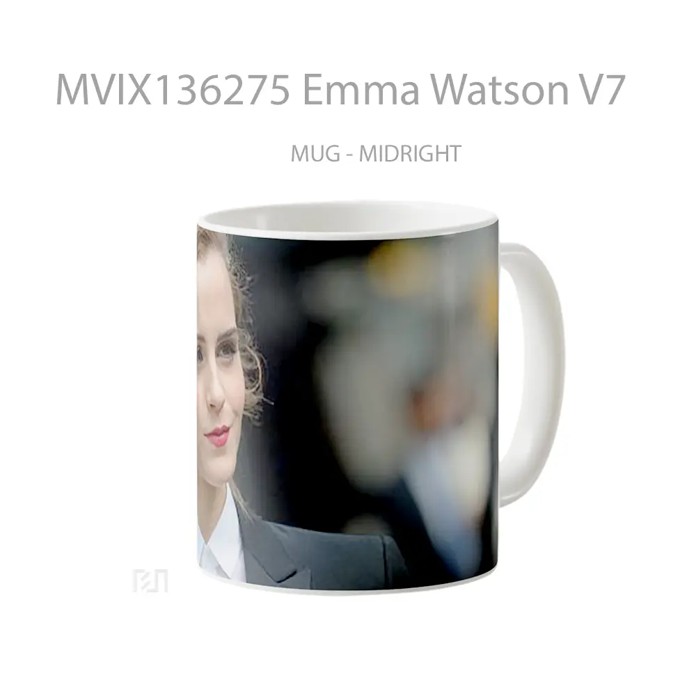 Mug Emma Watson V7 Gelas Selebriti - All-side / Desain