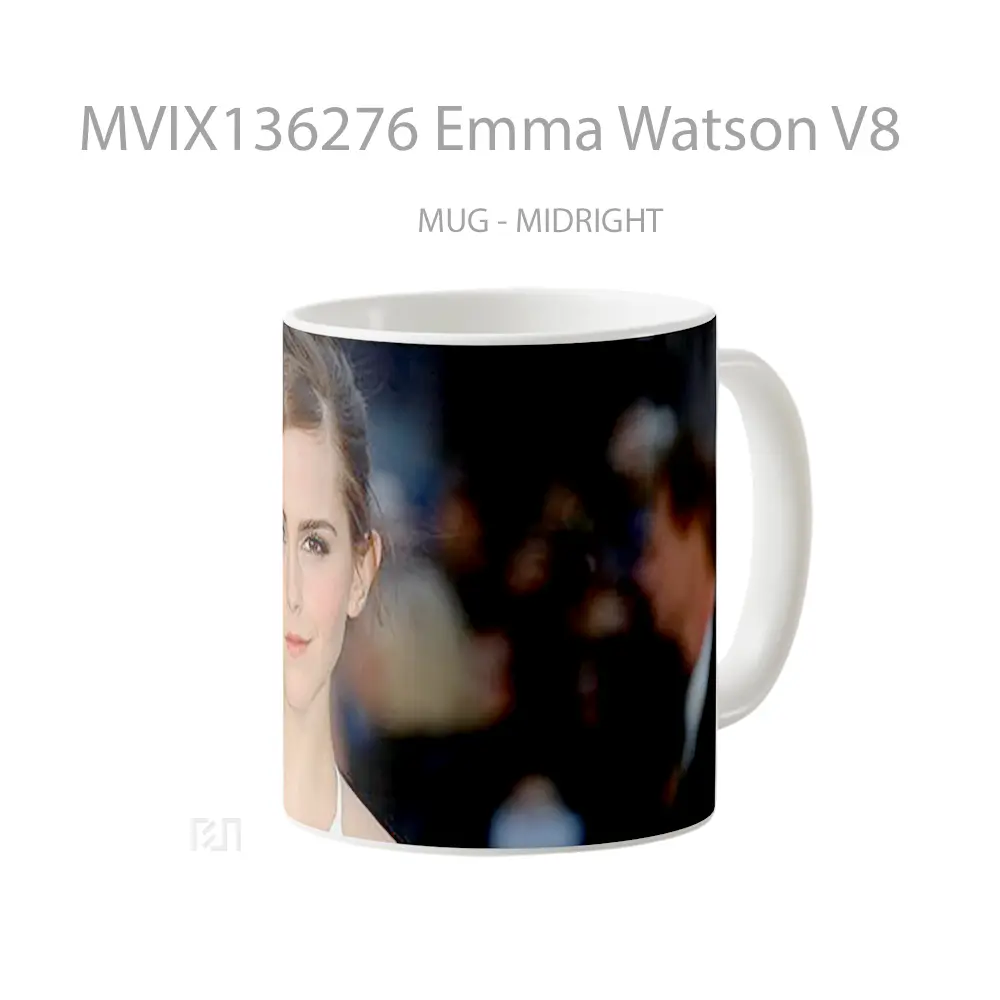 Mug Emma Watson V8 Gelas Selebriti - All-side / Desain