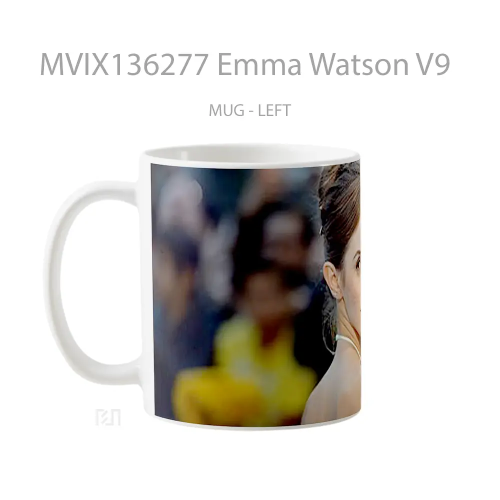Mug Emma Watson V9 Gelas Selebriti - All-side / Desain