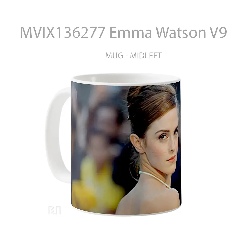 Mug Emma Watson V9 Gelas Selebriti - All-side / Desain