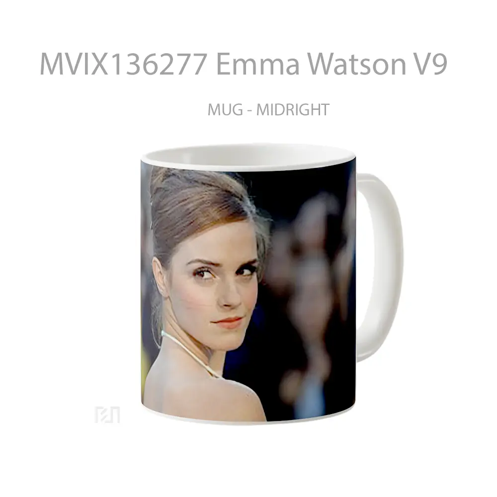 Mug Emma Watson V9 Gelas Selebriti - All-side / Desain