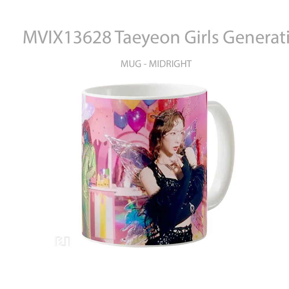 Mug Taeyeon Girls Generation Foever 1 Cosmic Festa Gelas Astronomi - All-side / Desain