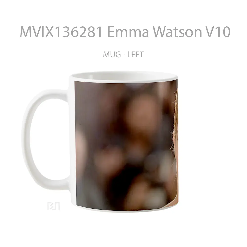 Mug Emma Watson V10 Gelas Selebriti - All-side / Desain