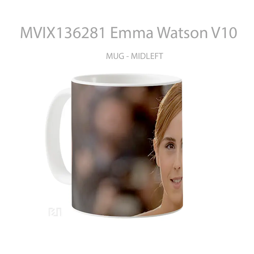 Mug Emma Watson V10 Gelas Selebriti - All-side / Desain