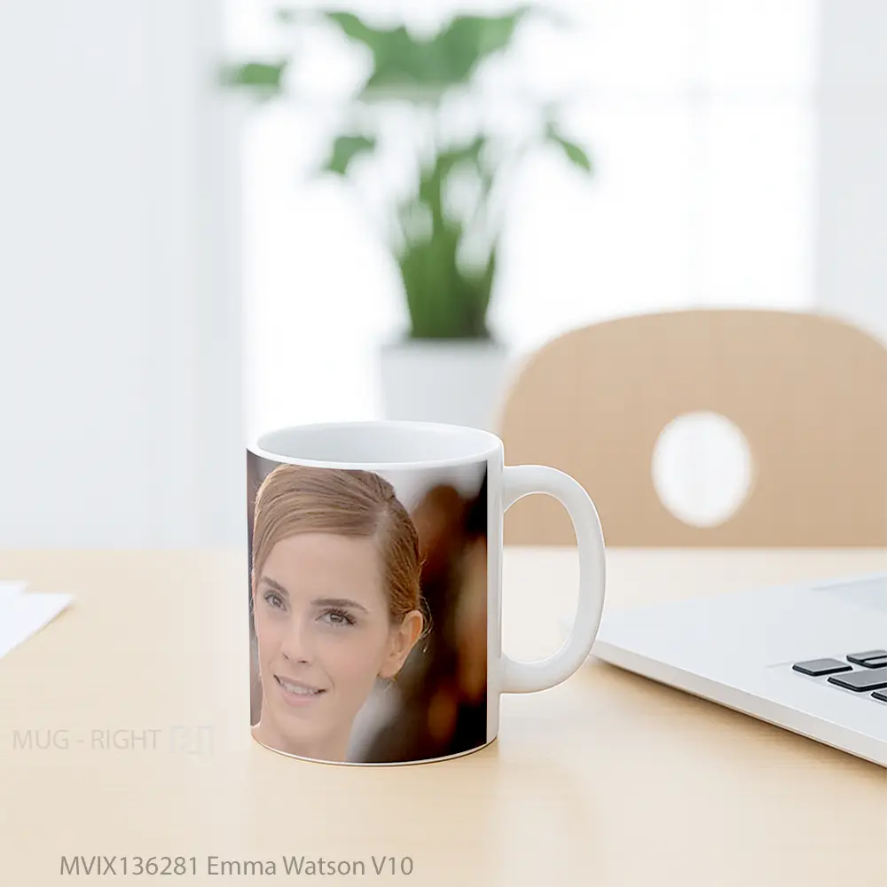 Mug Emma Watson V10 Gelas Selebriti - All-side / Desain