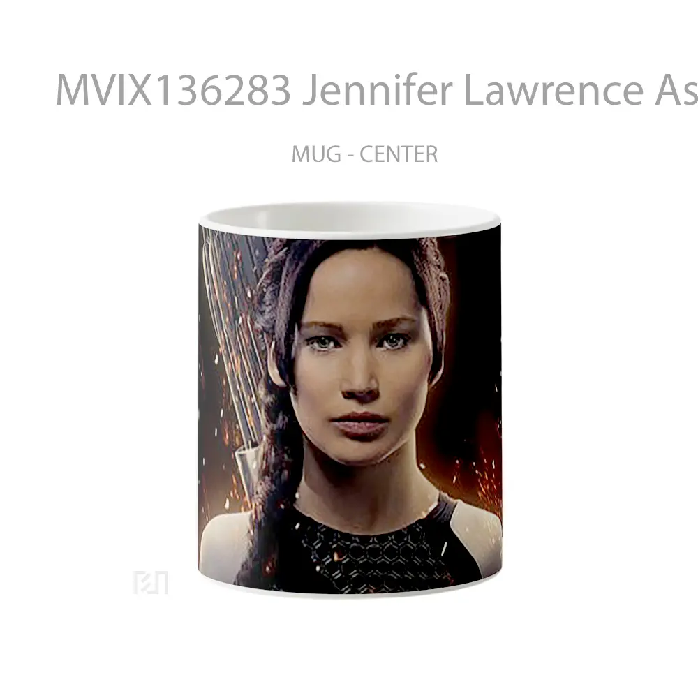 Mug Jennifer Lawrence As Katniss V1 Gelas Keramik Unik