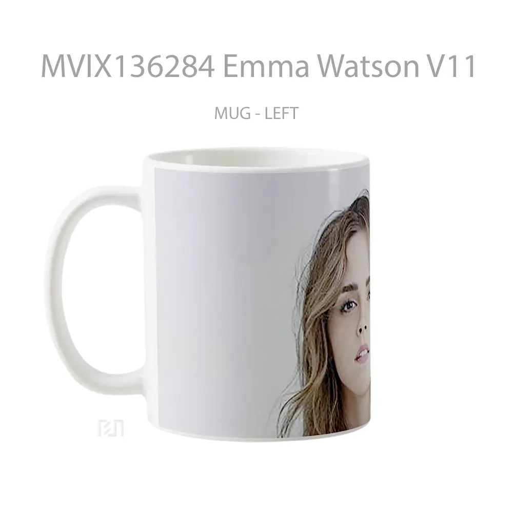 Mug Emma Watson V11 Gelas Selebriti - All-side / Desain