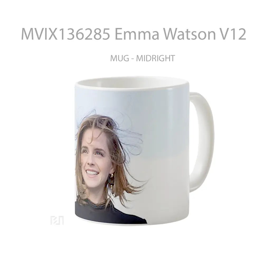 Mug Emma Watson V12 Gelas Selebriti - All-side / Desain