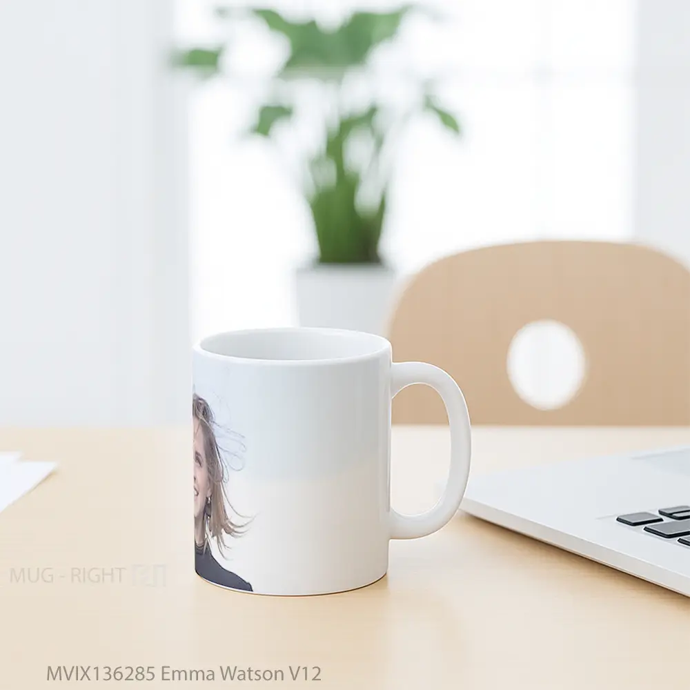 Mug Emma Watson V12 Gelas Selebriti - All-side / Desain