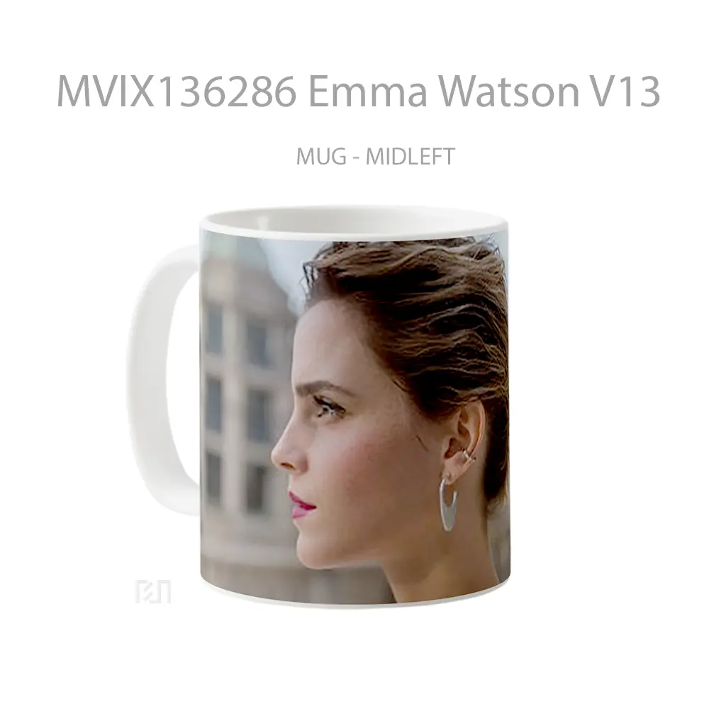 Mug Emma Watson V13 Gelas Selebriti - All-side / Desain