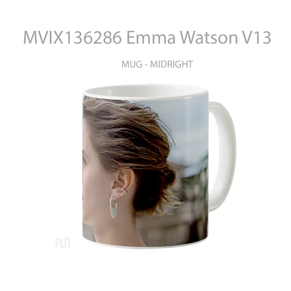Mug Emma Watson V13 Gelas Selebriti - All-side / Desain