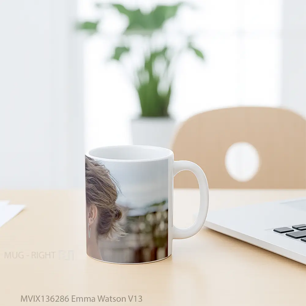 Mug Emma Watson V13 Gelas Selebriti - All-side / Desain