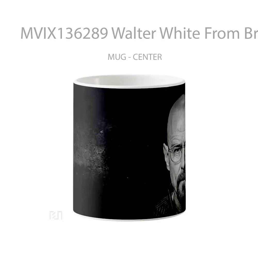 Mug Walter White From Breaking Bad V1 Gelas Keramik Unik