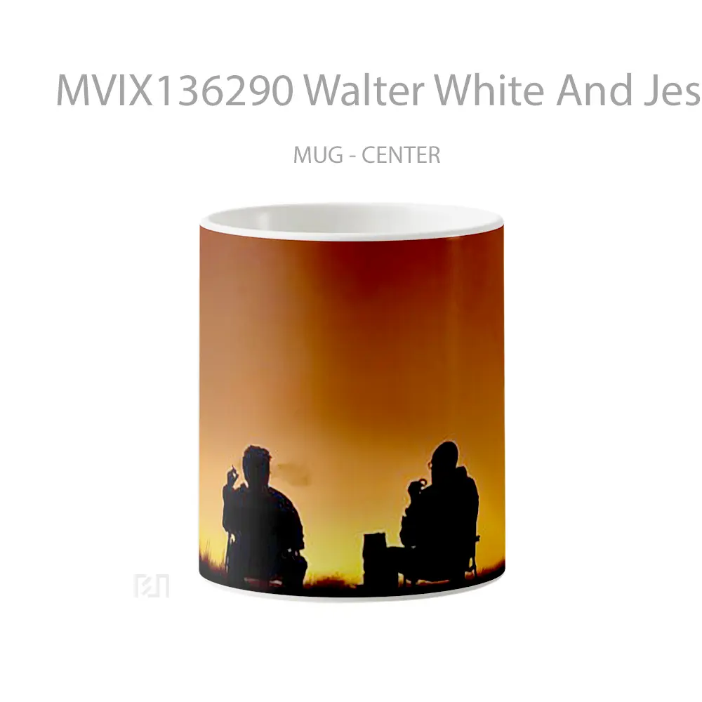 Mug Walter White And Jesse Pinkman From Breaking Bad Gelas Keramik Unik