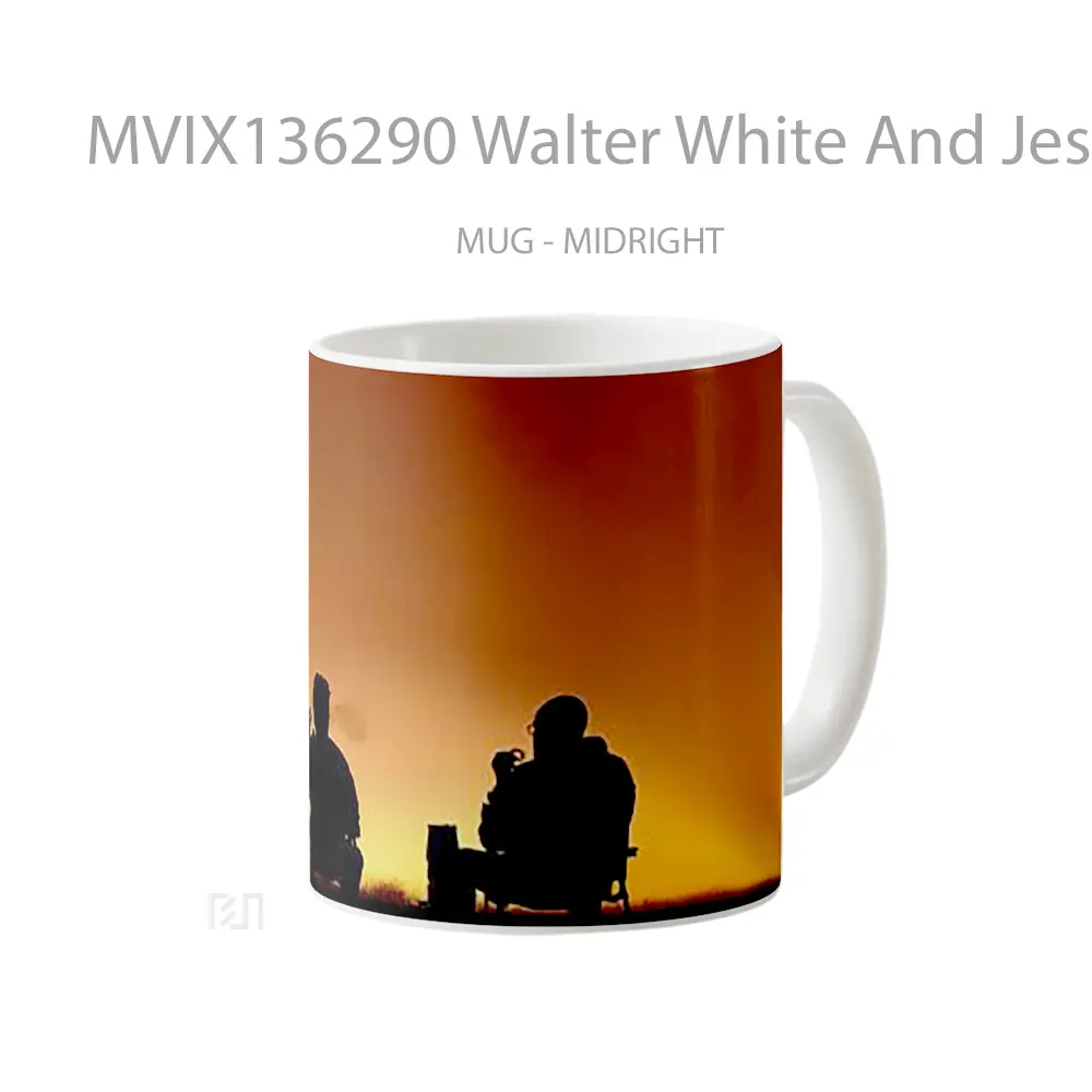 Mug Walter White And Jesse Pinkman From Breaking Bad Gelas Keramik Unik - All-side / Desain