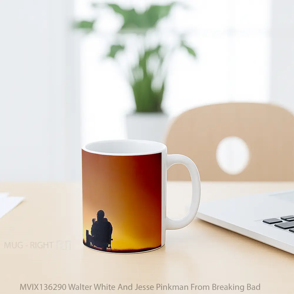 Mug Walter White And Jesse Pinkman From Breaking Bad Gelas Keramik Unik - All-side / Desain