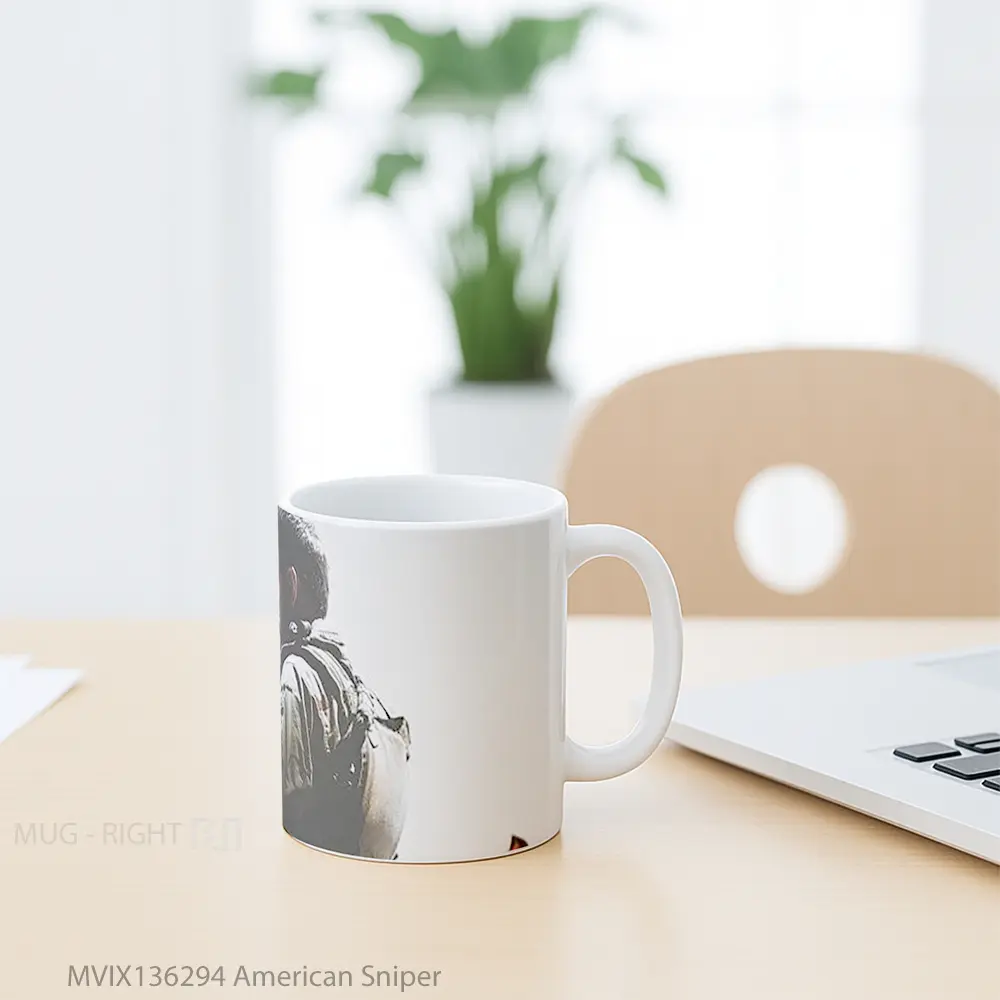 Mug American Sniper Gelas Keramik Unik - All-side / Desain