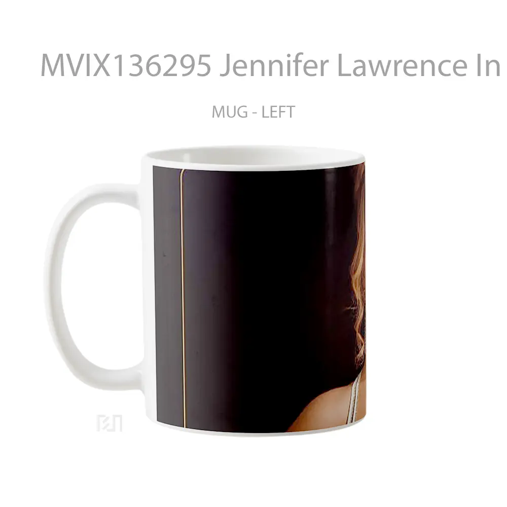 Mug Jennifer Lawrence In American Scandal Gelas Keramik Unik - All-side / Desain