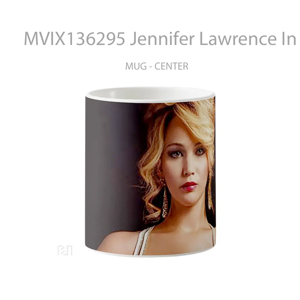 Mug Jennifer Lawrence In American Scandal Gelas Keramik Unik