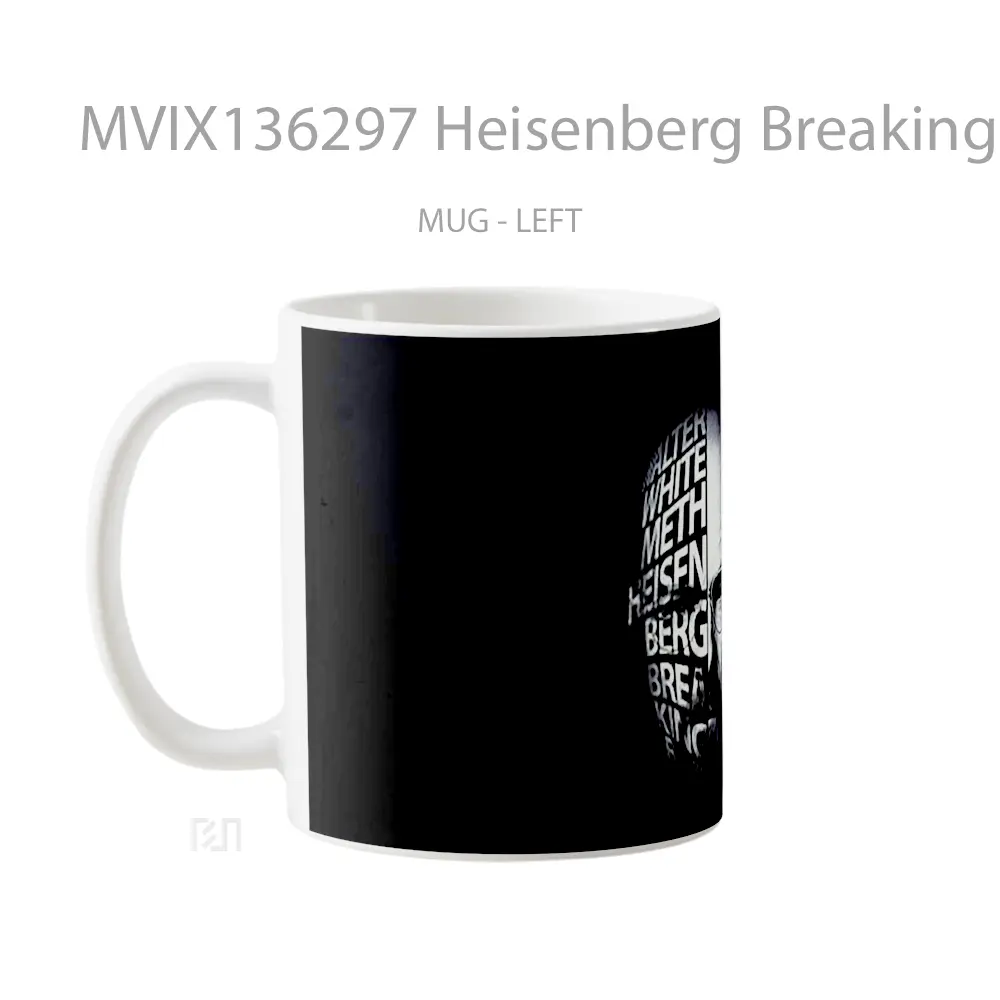 Mug Heisenberg Breaking Bad Gelas Keramik Unik - All-side / Desain