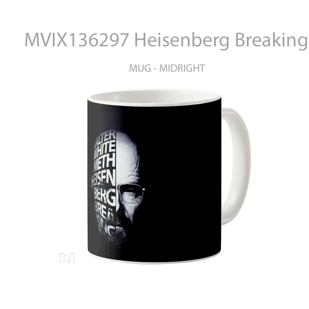 Mug Heisenberg Breaking Bad Gelas Keramik Unik - All-side / Desain