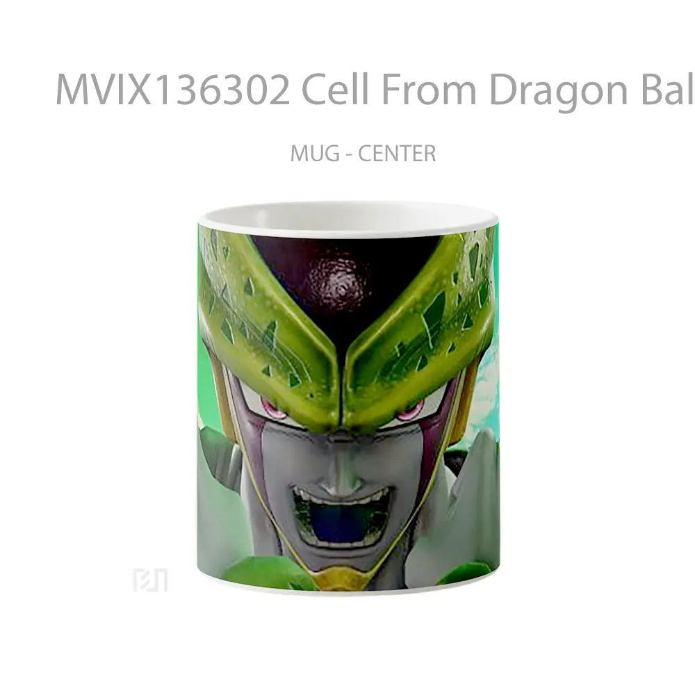 Mug Cell From Dragon Ball In Jump Force Cangkir Anime