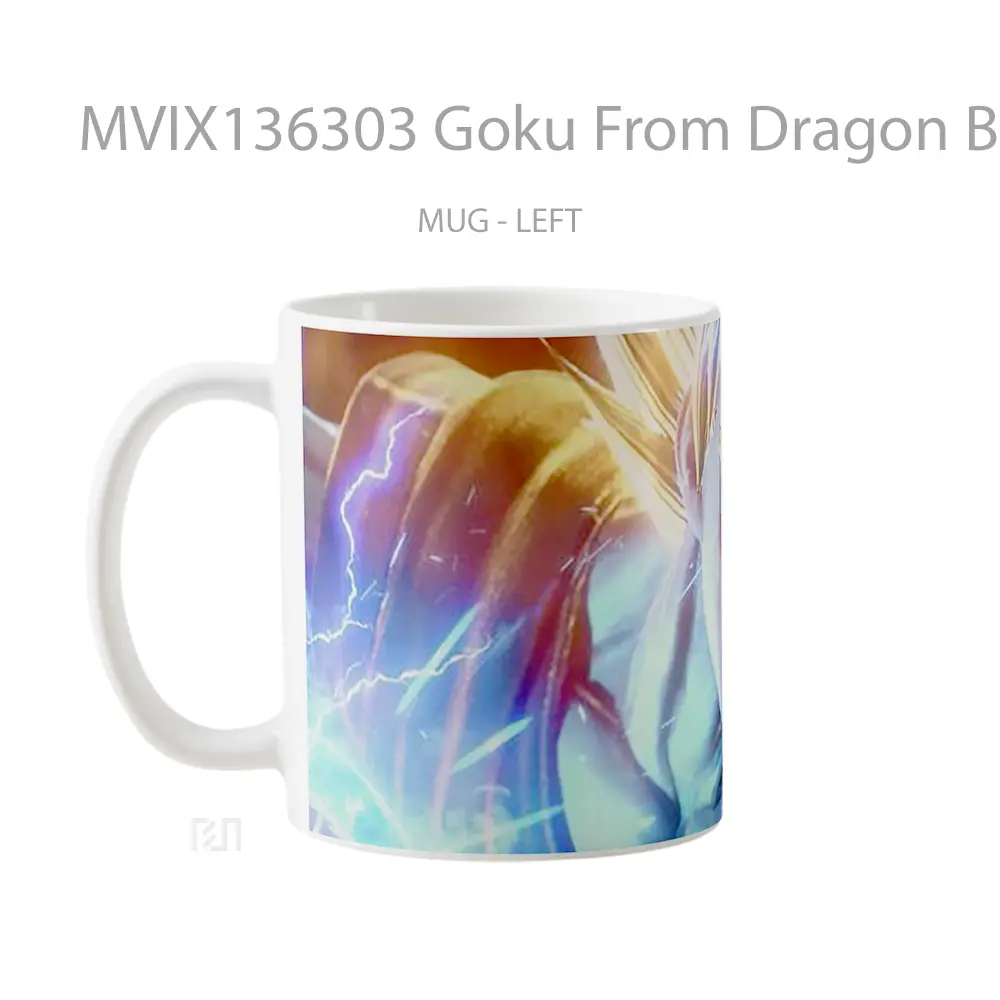 Mug Goku From Dragon Ball In Jump Force V1 Cangkir Anime - All-side / Desain