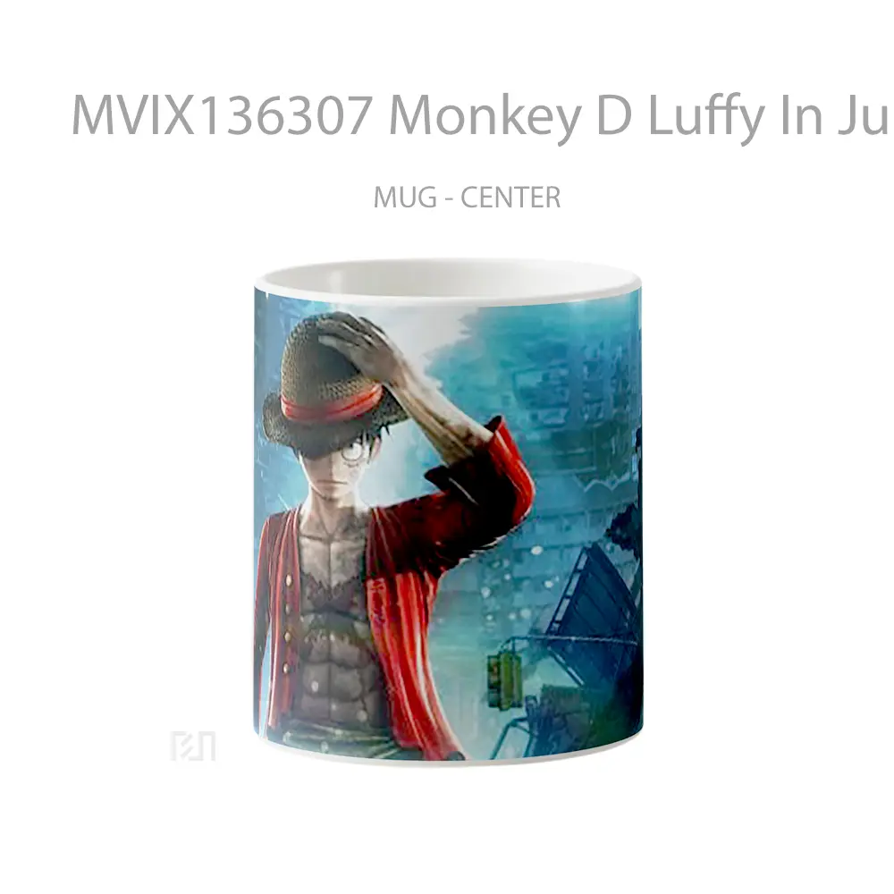 Mug Monkey D Luffy In Jump Force Cangkir Anime