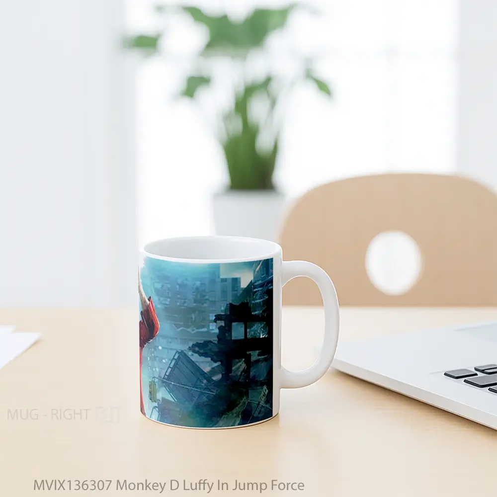 Mug Monkey D Luffy In Jump Force Cangkir Anime - All-side / Desain