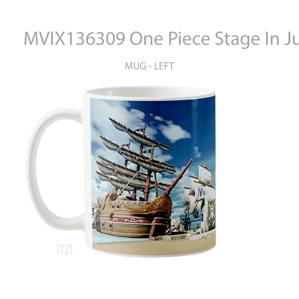 Mug One Piece Stage In Jump Force Cangkir Anime - All-side / Desain