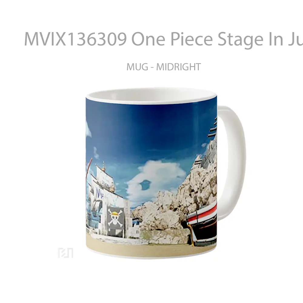 Mug One Piece Stage In Jump Force Cangkir Anime - All-side / Desain