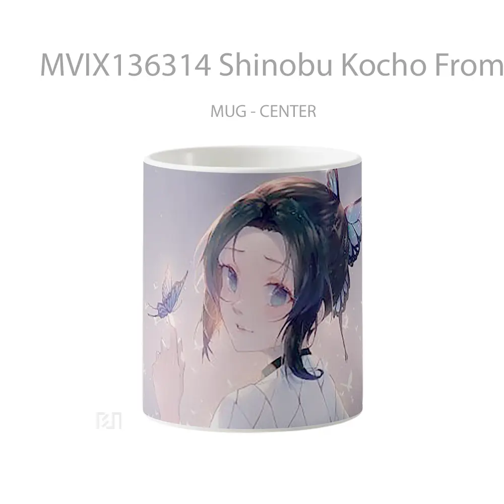 Mug Shinobu Kocho From Kimetsu No Yaiba V5 Cangkir Anime