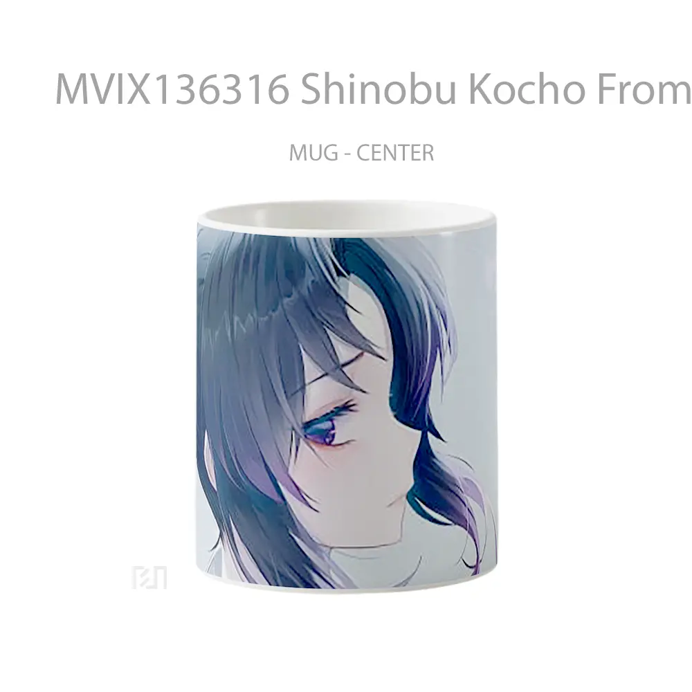 Mug Shinobu Kocho From Kimetsu No Yaiba V7 Cangkir Anime