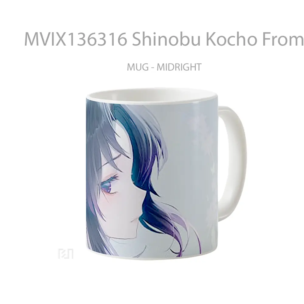 Mug Shinobu Kocho From Kimetsu No Yaiba V7 Cangkir Anime - All-side / Desain